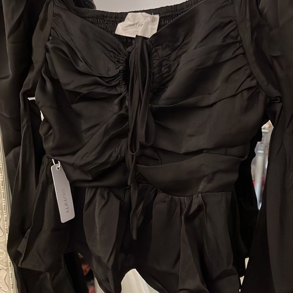 NWT SIX/FIFTY THE RUBY BLOUSE - Picture 5 of 11